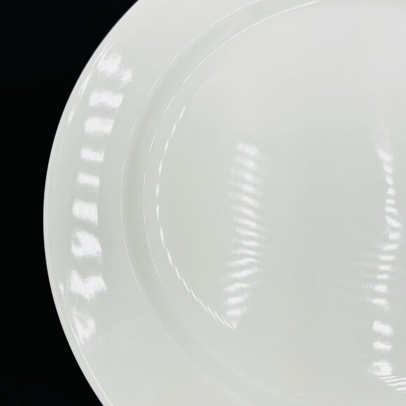 Homer Laughlin 11 3/4" Pristine Undecorated Plate Solid White Restaurant Ware - Picture 5 of 7